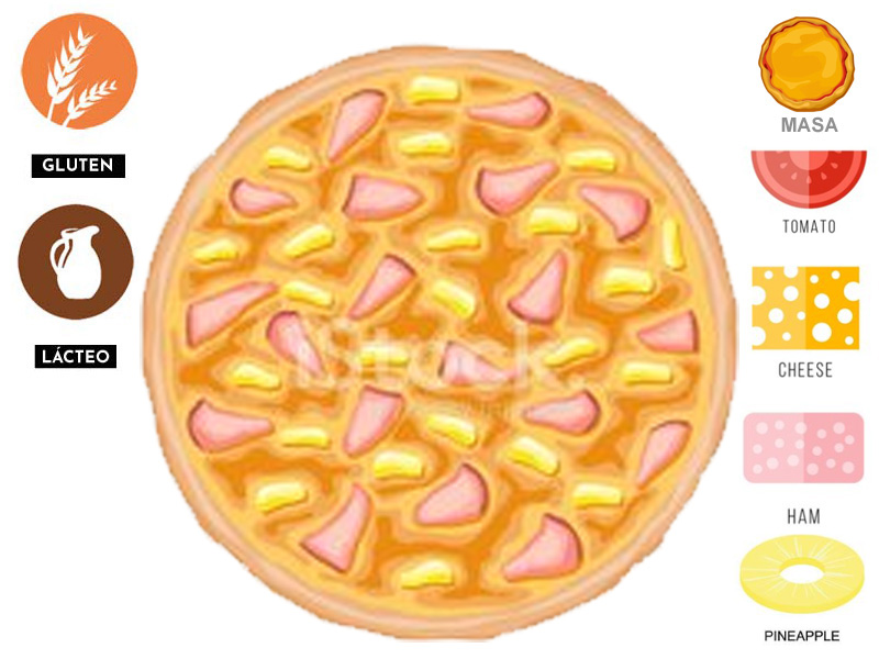 pizza hawaiana